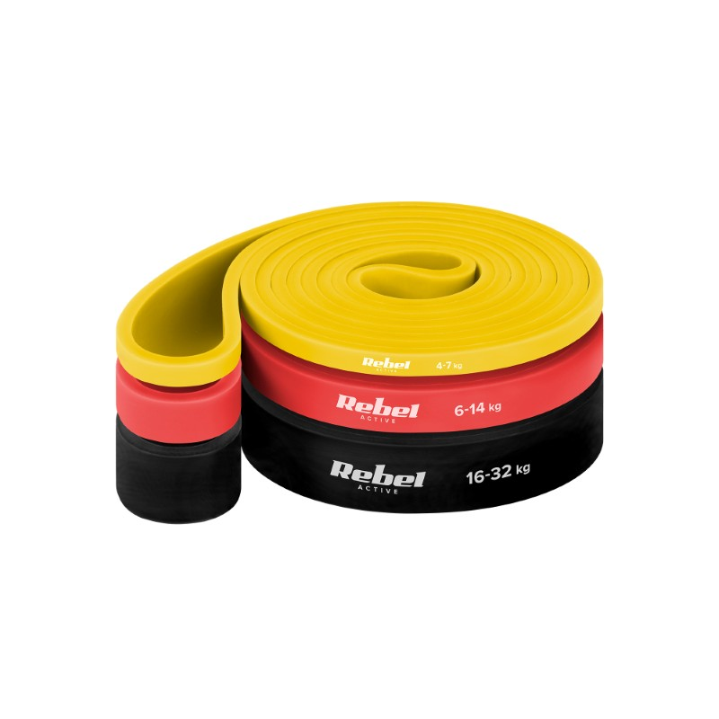 Guma posilovací REBEL Power Band PT-S3 4-32 kg 3ks