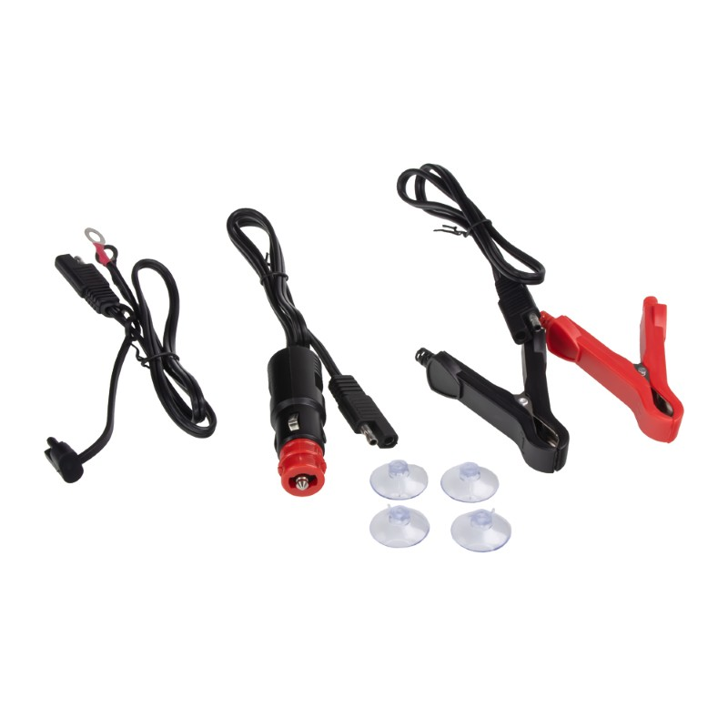 Solární 10W udržovací nabíječka 12V autobaterií CARCLEVER 359610