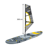 Paddleboard windsurf set REBEL RBA-4513 Grey