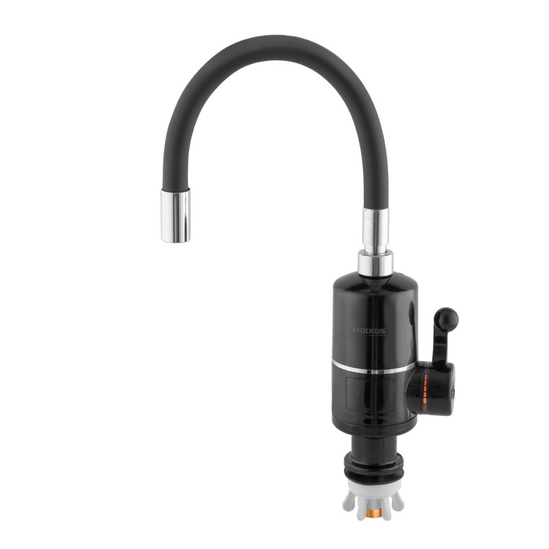 Dřezová baterie MIXXUS ELW06-EF-2BLACK s elektrickým ohřevem vody