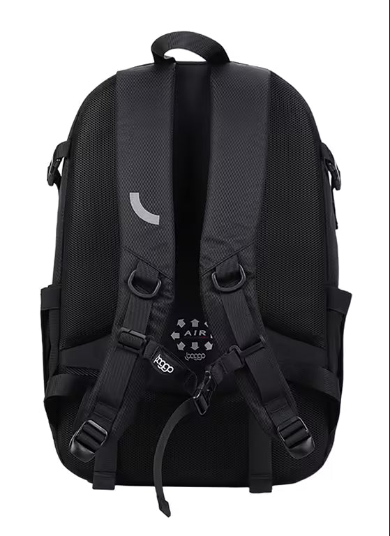 Batoh studentský STIL Baggo Flex Heartbeat Black