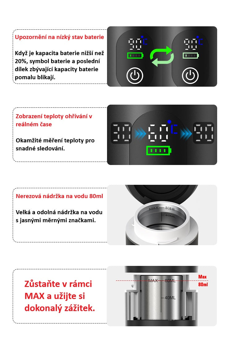 Kávovar cestovní CARCLEVER 35610 3v1