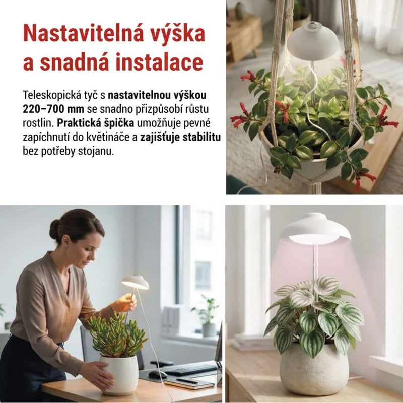 Lampa pěstební EMOS Z7901 Grow 5W
