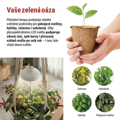 Lampa pěstební EMOS Z7901 Grow 5W