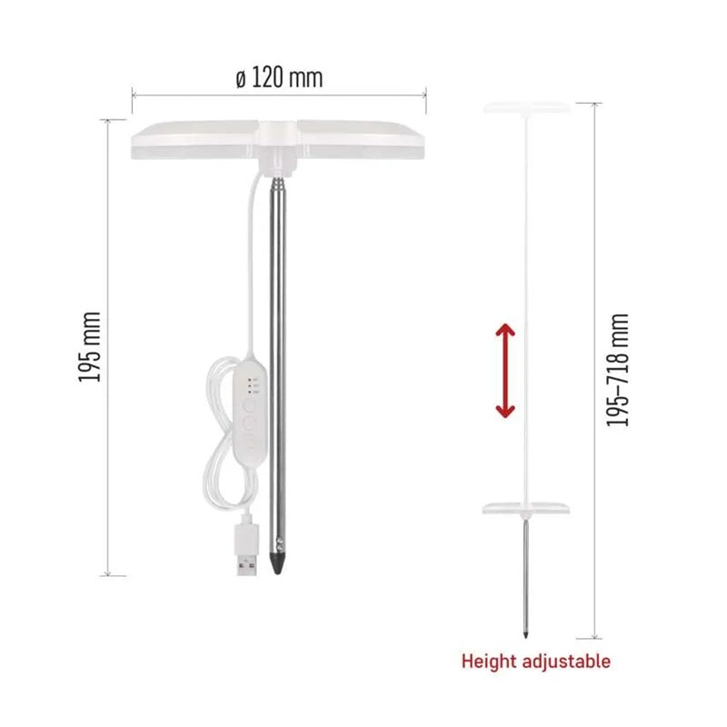 Lampa pěstební EMOS Z7902 Grow 8W