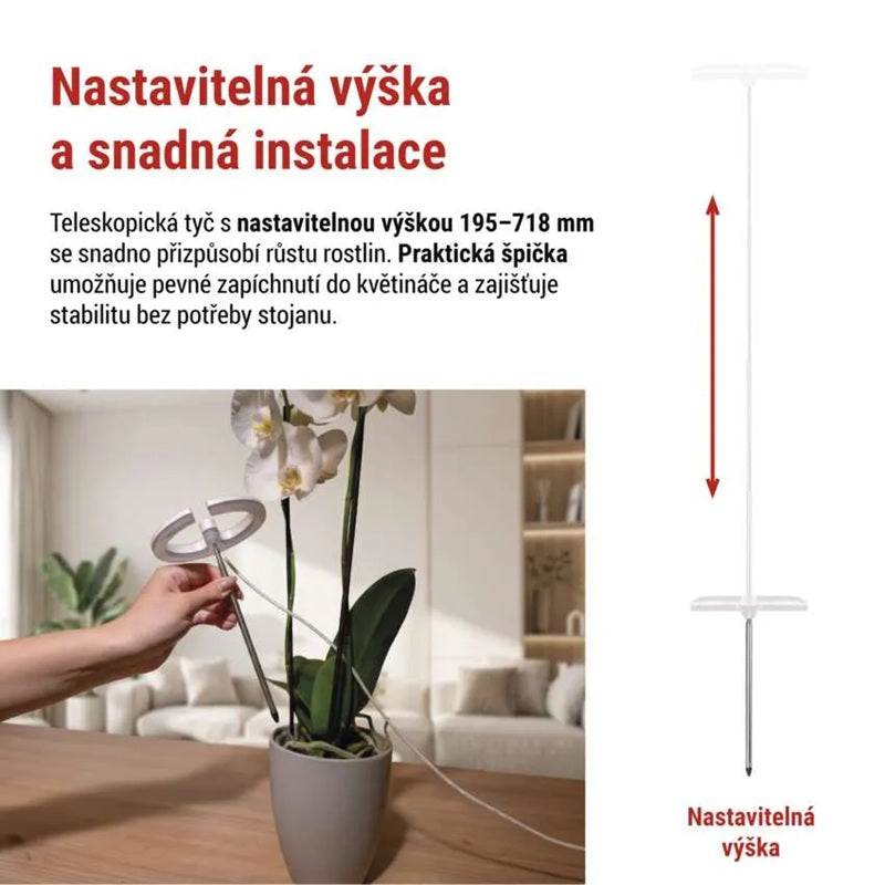 Lampa pěstební EMOS Z7902 Grow 8W