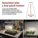 Lampa pěstební na sazenice EMOS Z7903 Grow 15W