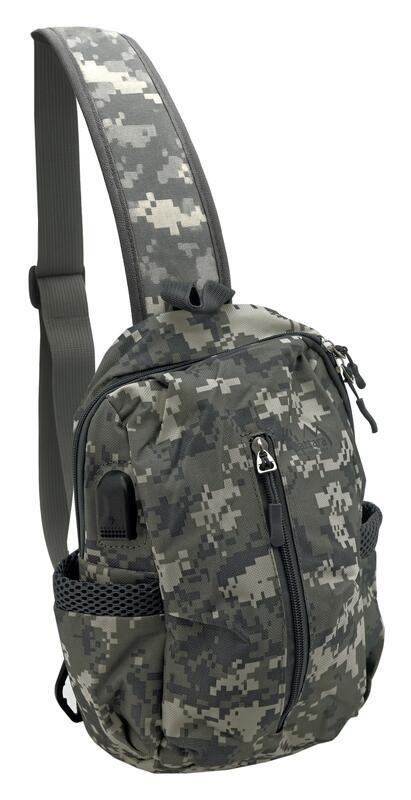 Batoh přes rameno CATTARA 13877 Army Pixel 4l