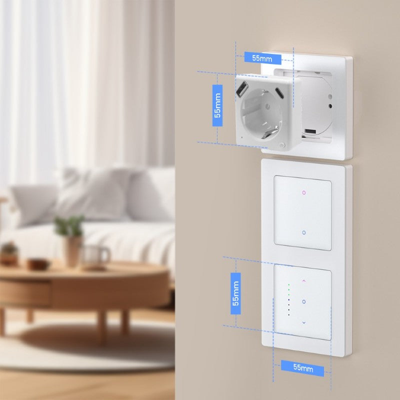 Smart zásuvka IMMAX NEO 07552L Nexa ZigBee Tuya