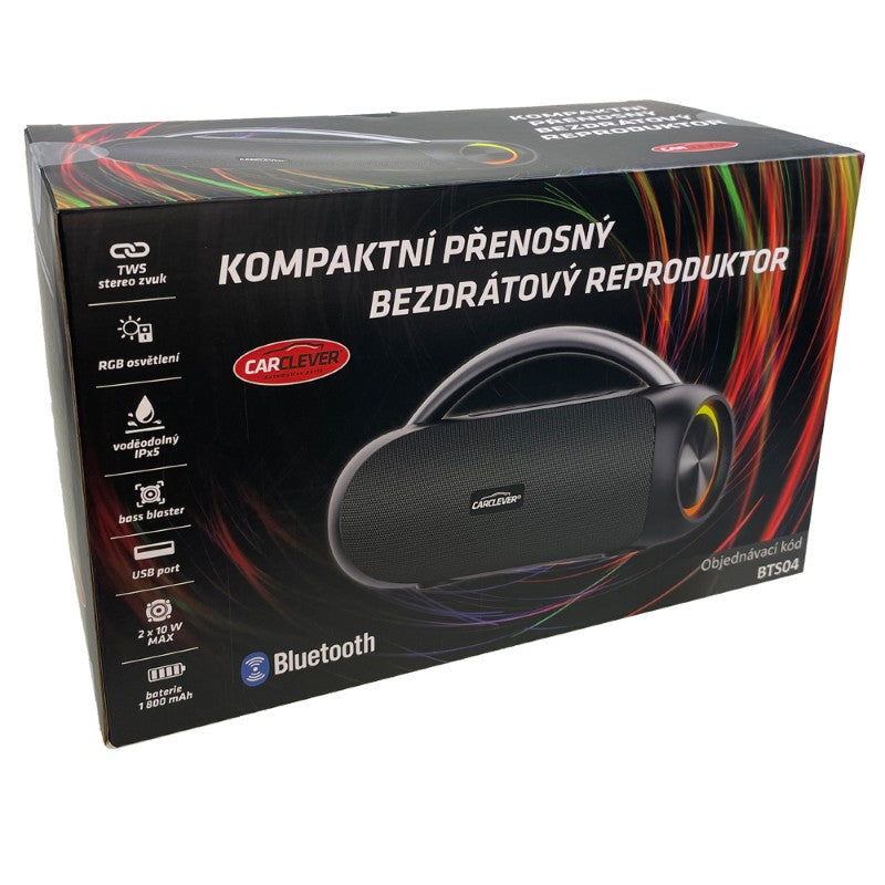 Reproduktor Bluetooth CARCLEVER BTS04