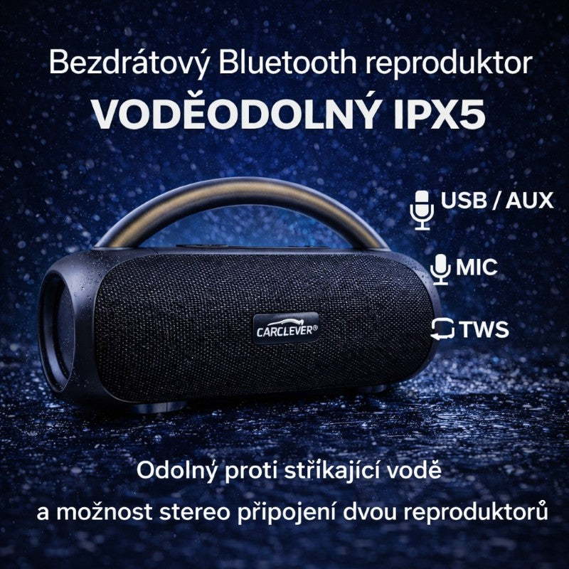 Reproduktor Bluetooth CARCLEVER BTS04