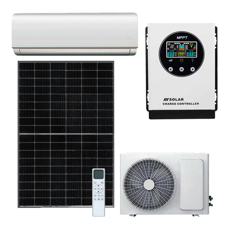 Sada klimatizace GETI GKF12K 3,5kW offgrid  + MPPT 60A