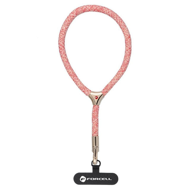 Šňůrka na zápěstí FORCELL L8X36 Pink - nastavitelná