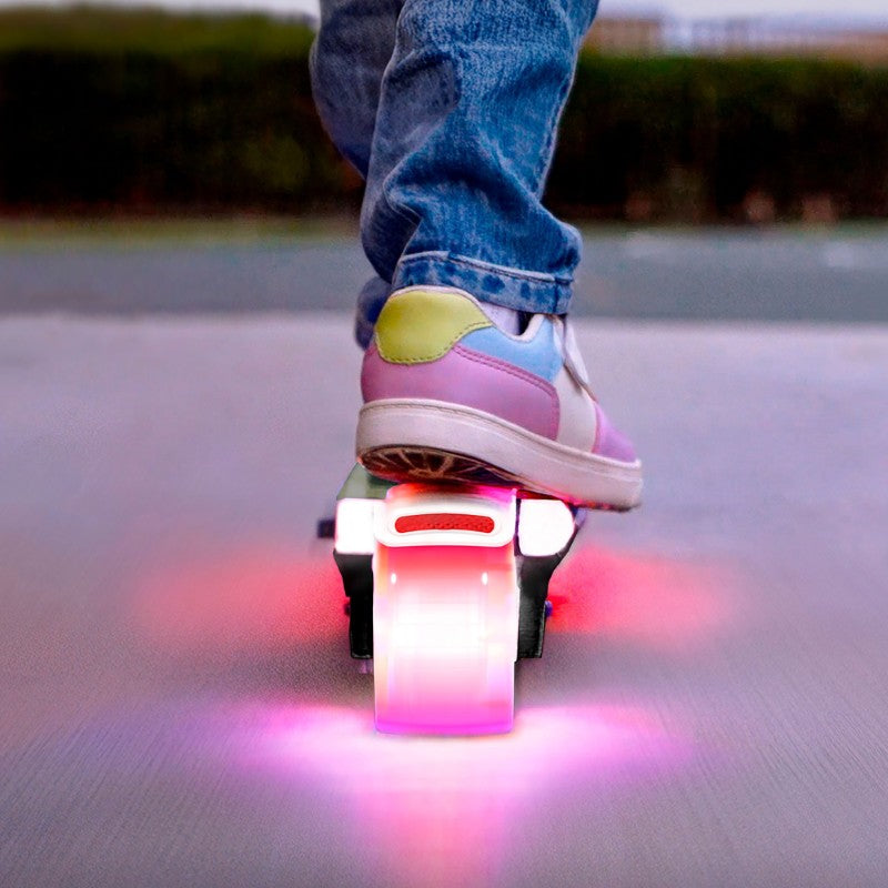 Koloběžka elektrická REBEL Fun Wheels Light Blue dětská