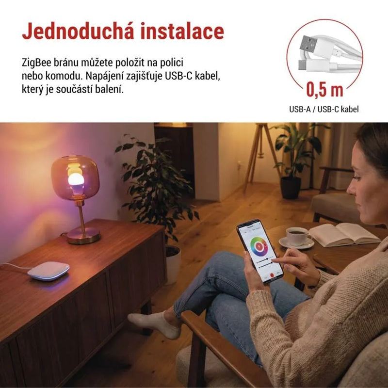 GoSmart multifunkční ZigBee brána IP-2000Z s Bluetooth a WiFi