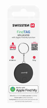 Smart lokátor SWISSTEN Find Tag Black