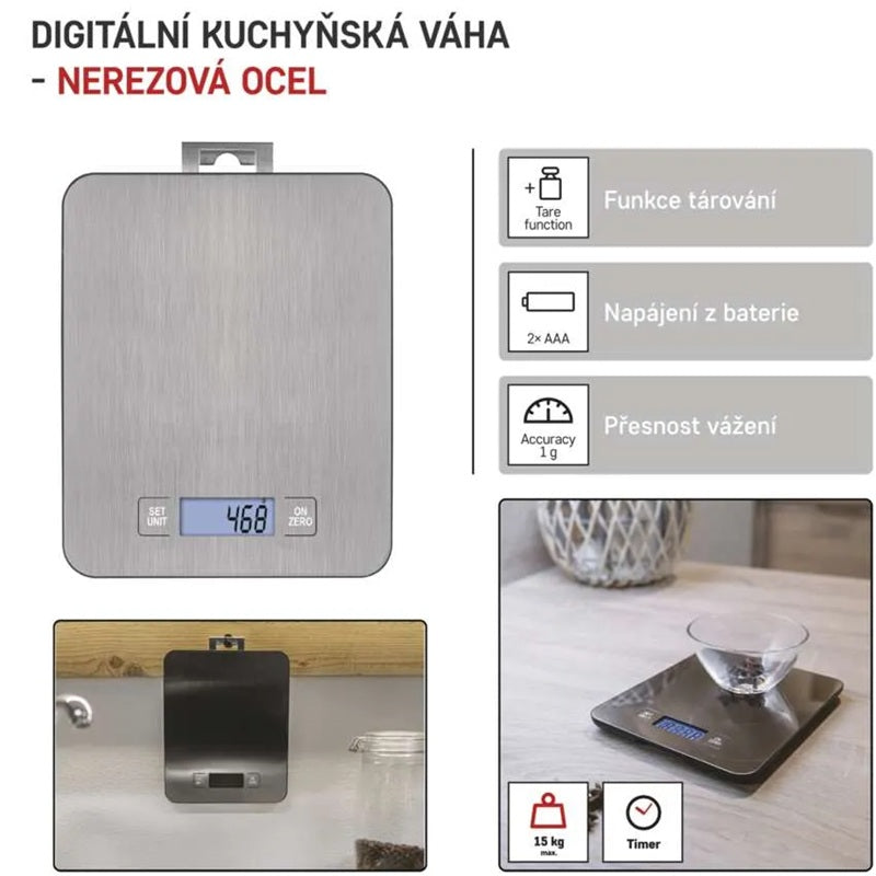 Váha kuchyňská EMOS EV023