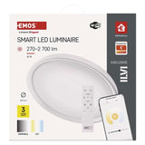 Chytré LED svítidlo GoSmart, přisazené, kruhové EMOS ZM5192 45W WiFi Tuya