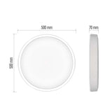 Chytré LED svítidlo GoSmart, přisazené, kruhové EMOS ZM5192 45W WiFi Tuya