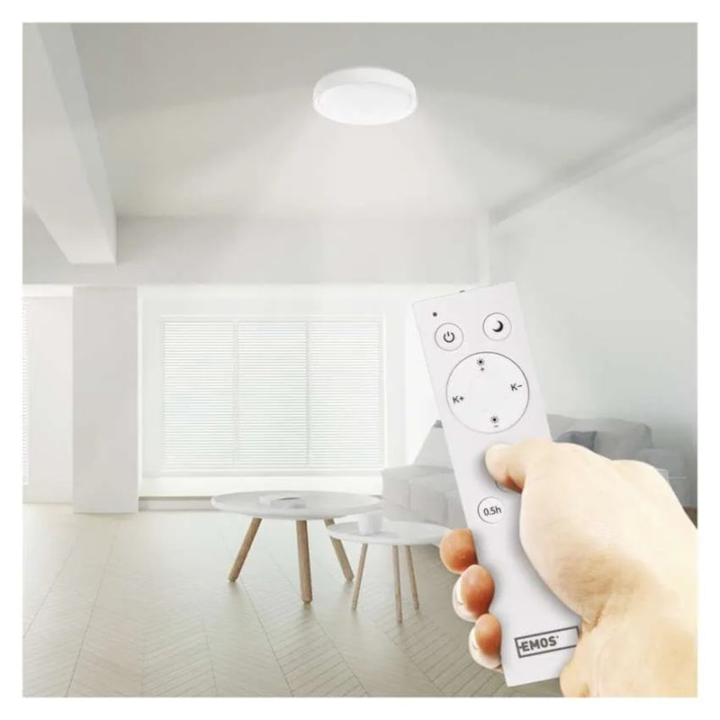 Chytré LED svítidlo GoSmart, přisazené, kruhové EMOS ZM5192 45W WiFi Tuya