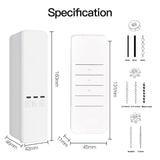 Smart motor žaluzií a rolet MOES Curtain Controller Retrofit WiFi Tuya
