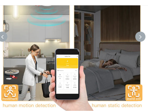 Smart senzor lidské přítomnosti MOES WSS-QY-HP ZigBee Tuya