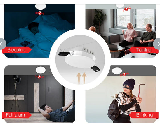 Smart senzor lidské přítomnosti MOES WSS-QY-HP ZigBee Tuya