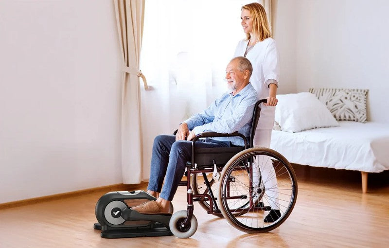 Mini eliptický trenažér MERACH MR-E32B1