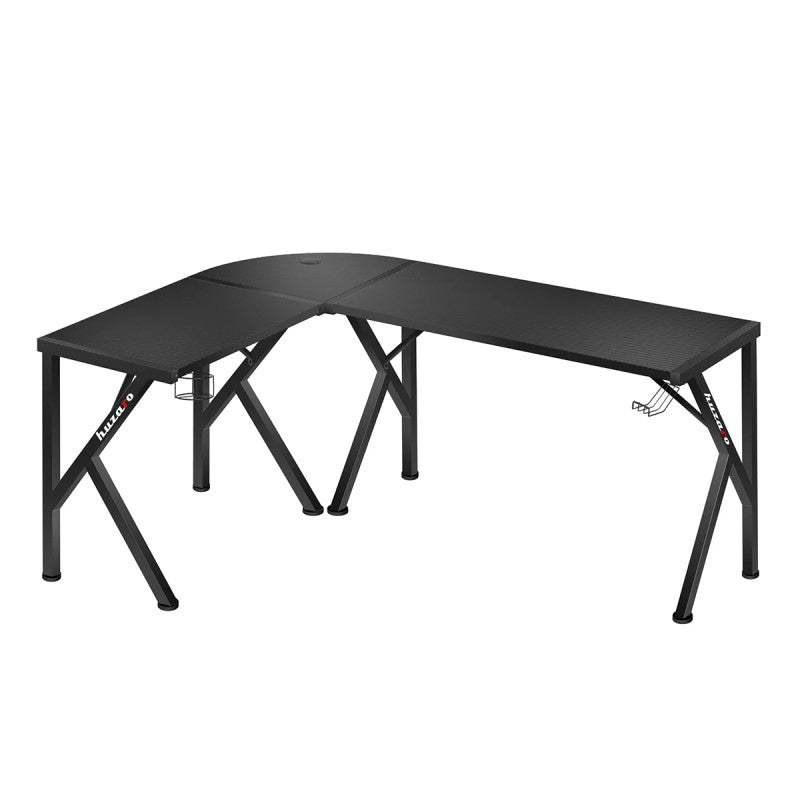 Stůl herní HUZARO Hero 6.3 Black Corner 154cm