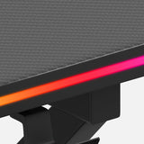Stůl herní HUZARO Hero 1.7 RGB Black 120cm