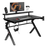 Stůl herní HUZARO Hero 5.0 Black 120cm