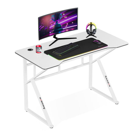 Stůl herní HUZARO Hero 1.6 White 120cm
