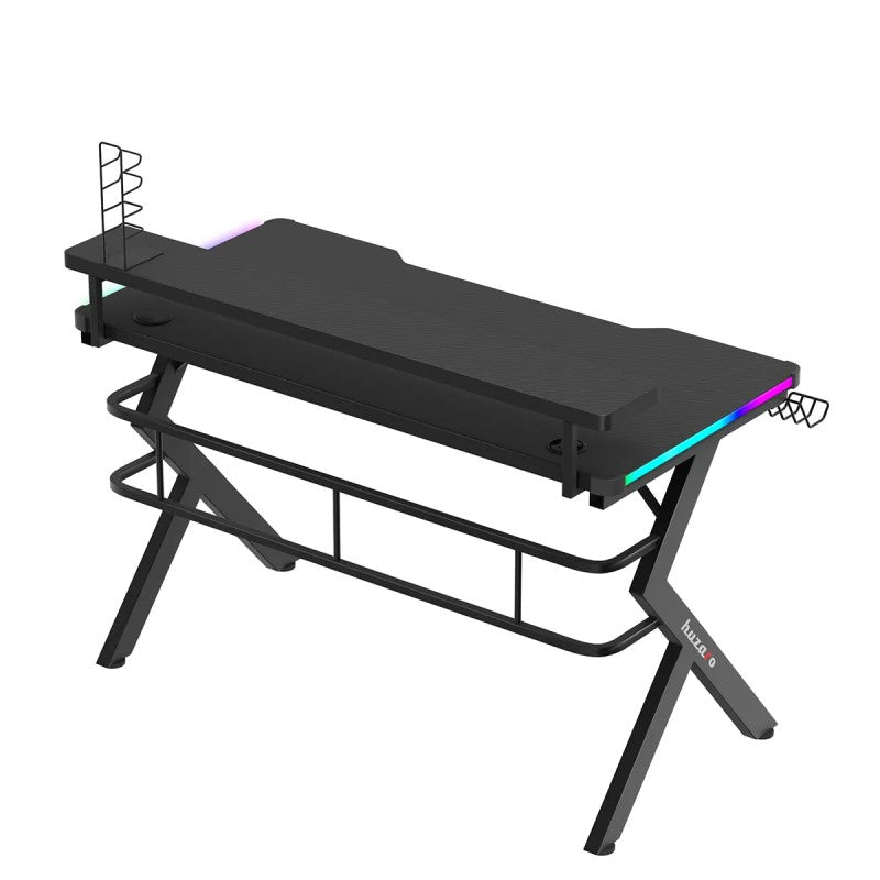 Stůl herní HUZARO Hero 5.0 RGB Black 120cm