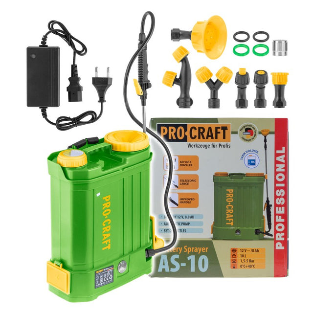Postřikovač AKU PROCRAFT AS-10