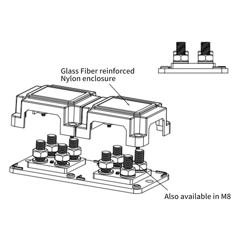 DC svorkovnice, busbar