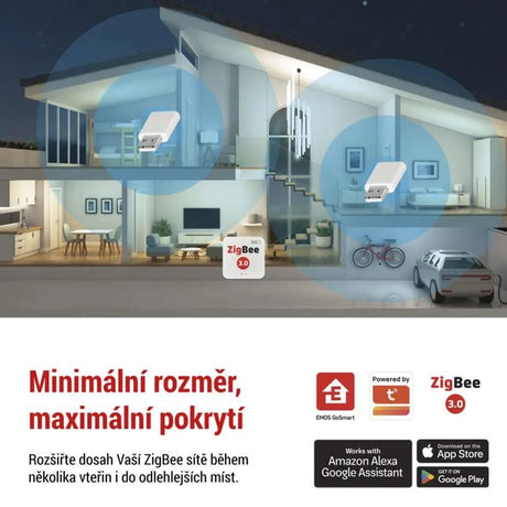 GoSmart opakovač signálu EMOS IP-2213Z pro ZigBee bránu