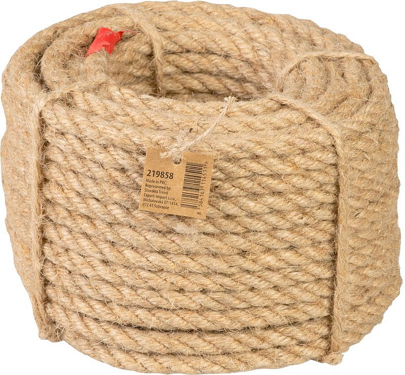 Lano jutové STREND PRO 219858 6mm 20m