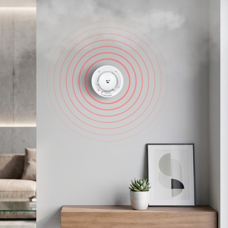 Smart detektor kouře KRUGER & MATZ KD122LH WiFi Tuya