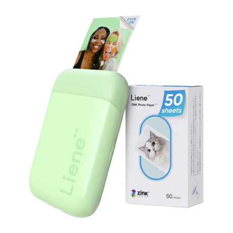Fototiskárna LIENE Pearl KW001-65024 2x3" Green