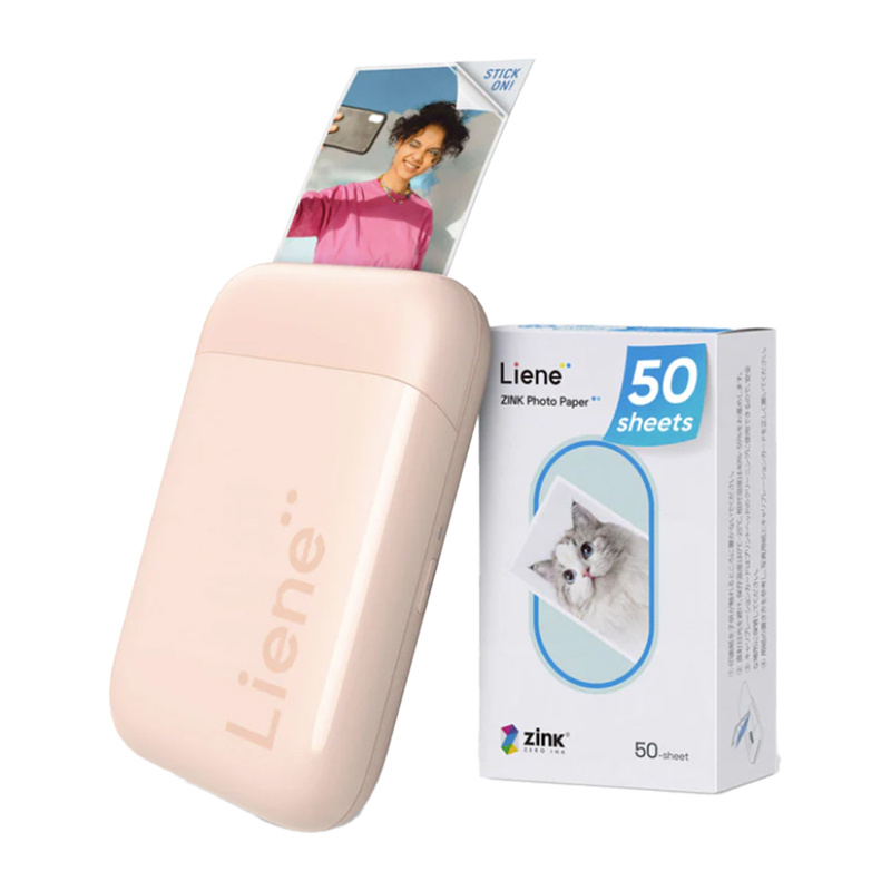 Fototiskárna LIENE Pearl KW001-65023 2x3" Pink