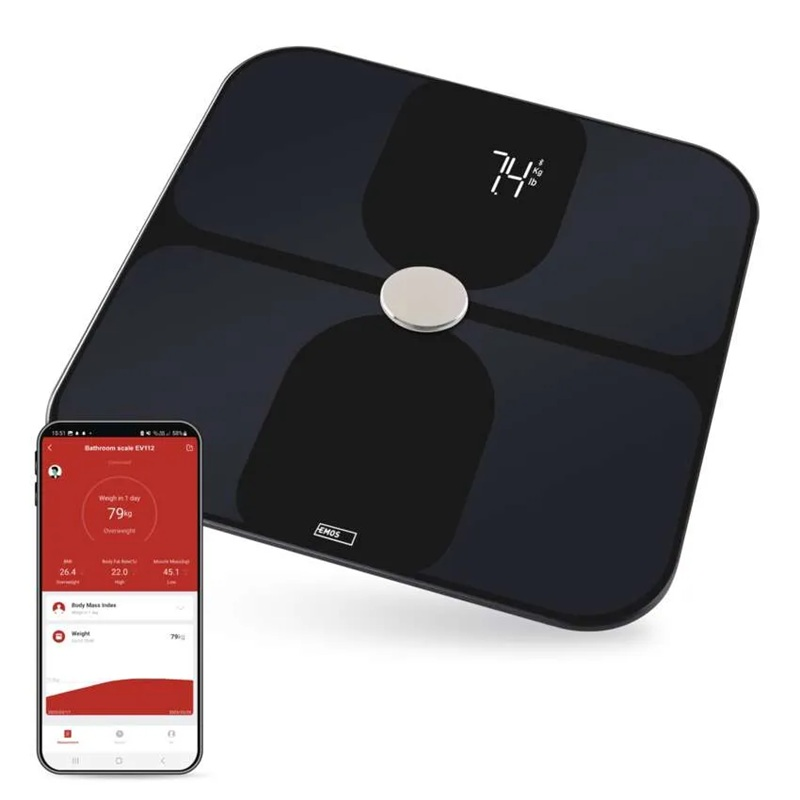 GoSmart digitální osobní váha EMOS EV112