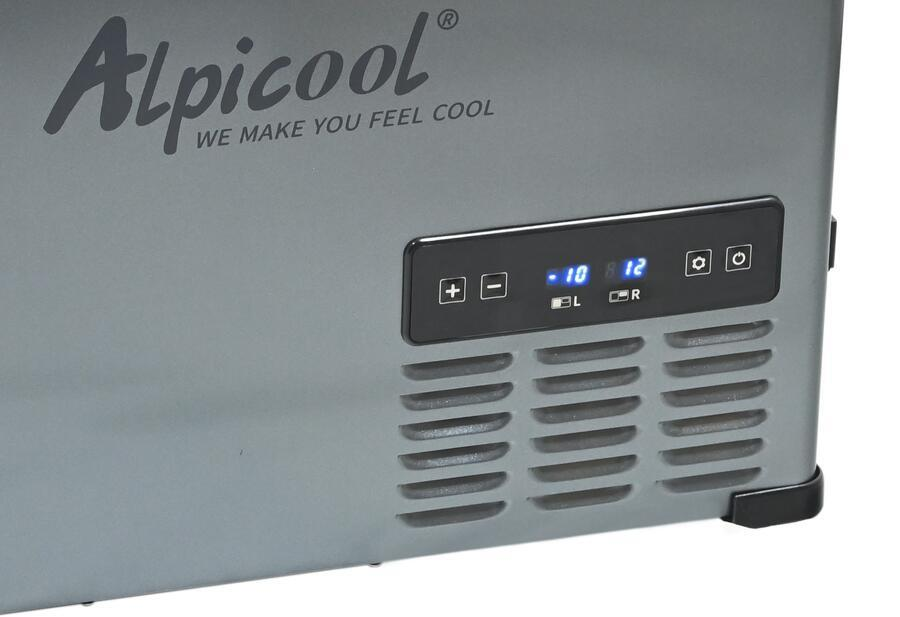 Autochladnička ALPICOOL 07088 Silver Dual 40l