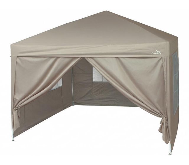 Párty stan CATTARA 13348 Palace Waterproof 3x3m béžový