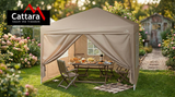 Párty stan CATTARA 13348 Palace Waterproof 3x3m béžový