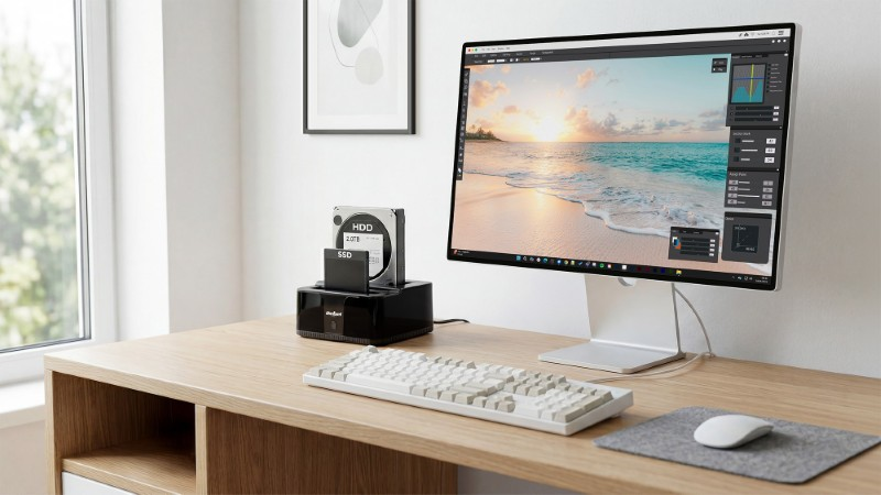 Stanice dokovací REBEL KOM1041 HDD/SSD USB 3.0