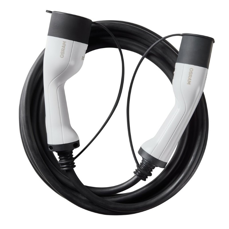 Kabel nabíjecí OSRAM typ 2 3,6kW 16A 1 fáze 5m pro elektromobil