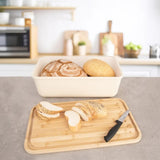 Chlebník ORION Beige 40x23x13cm