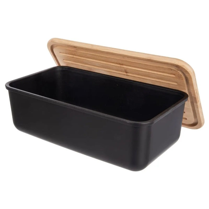 Chlebník ORION Black 40x23x13cm