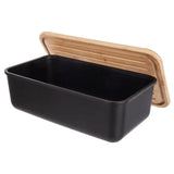 Chlebník ORION Black 40x23x13cm
