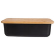 Chlebník ORION Black 40x23x13cm